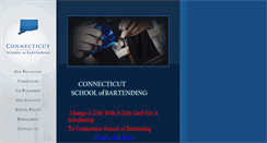 Desktop Screenshot of connecticutschoolofbartending.com